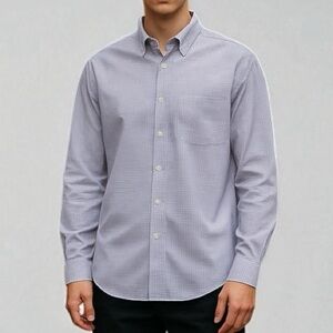 Brooks Brothers Regent Regular-Fit  Cotton Ainsley Collar, Check Dress Shirt